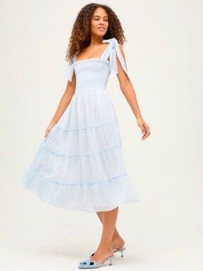 NWT Hill House nap dress in georgette